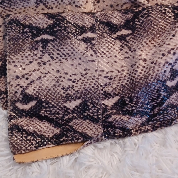 Jessica Simpson Loury  Over Knee OTK Snake Print Stilletto Boots - Picture 17 of 17